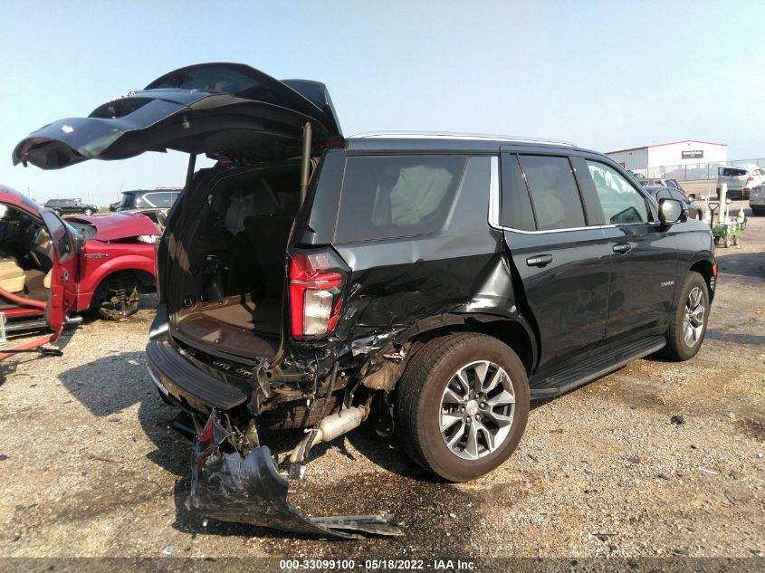 2021 CHEVROLET TAHOE LT 1GNSCNKD0MR306184