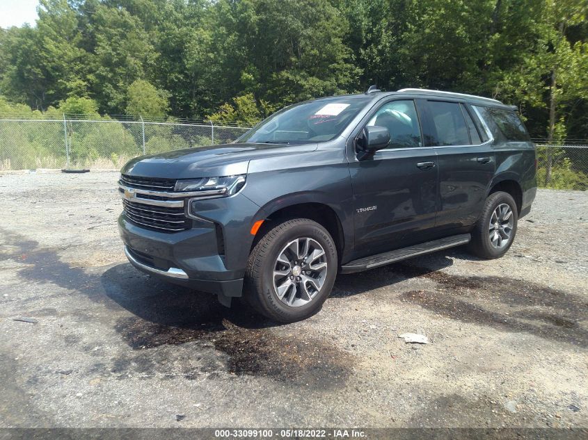 2021 CHEVROLET TAHOE LT 1GNSCNKD0MR306184
