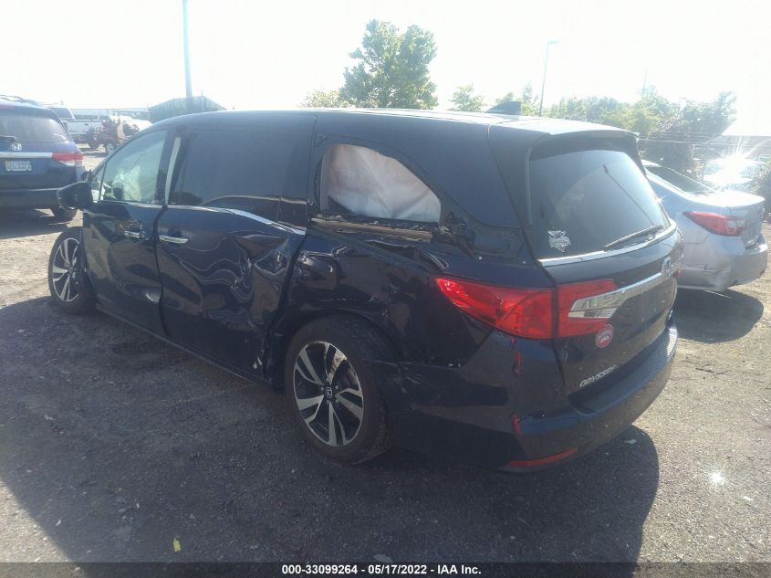 2019 HONDA ODYSSEY ELITE 5FNRL6H96KB086343
