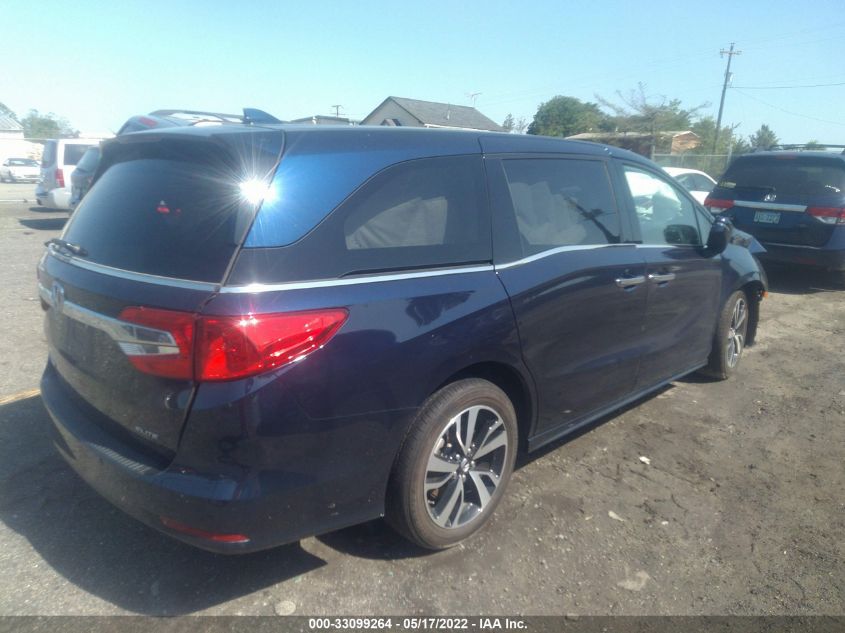2019 HONDA ODYSSEY ELITE 5FNRL6H96KB086343