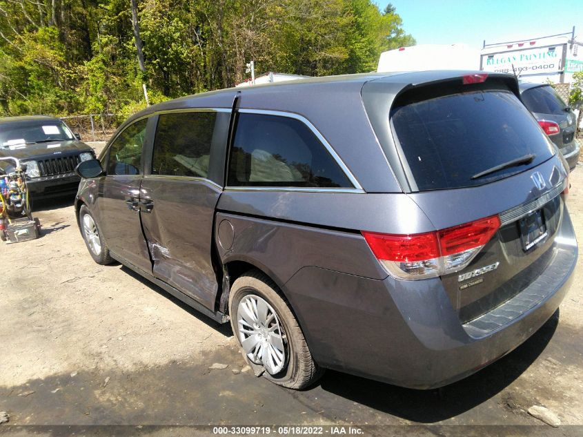 2015 HONDA ODYSSEY LX 5FNRL5H26FB049781