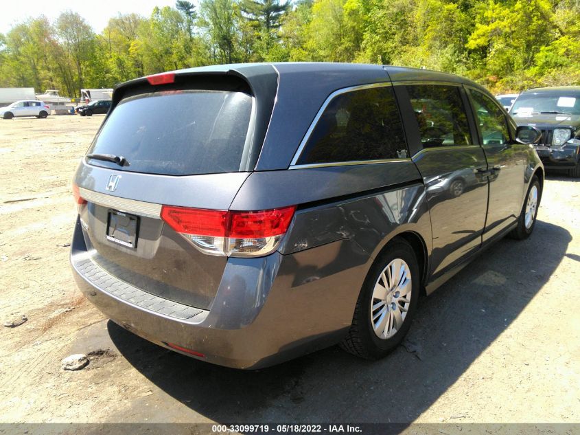 2015 HONDA ODYSSEY LX 5FNRL5H26FB049781