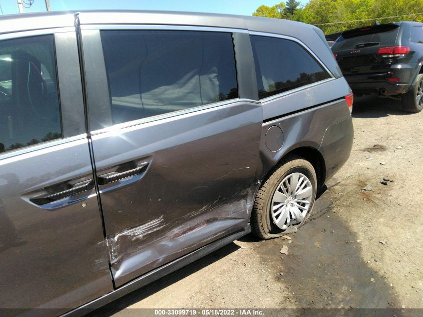 2015 HONDA ODYSSEY LX 5FNRL5H26FB049781