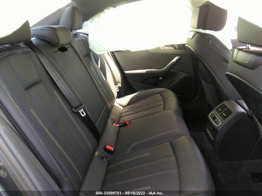 2020 AUDI A4 PREMIUM PLUS WAUENAF46LA059993