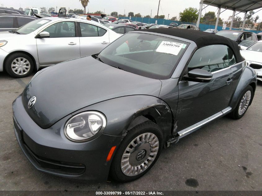 2014 VOLKSWAGEN BEETLE CONVERTIBLE 3VW5P7AT4EM807416