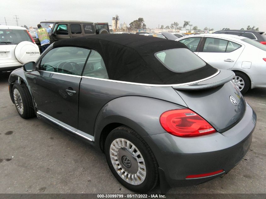 2014 VOLKSWAGEN BEETLE CONVERTIBLE 3VW5P7AT4EM807416