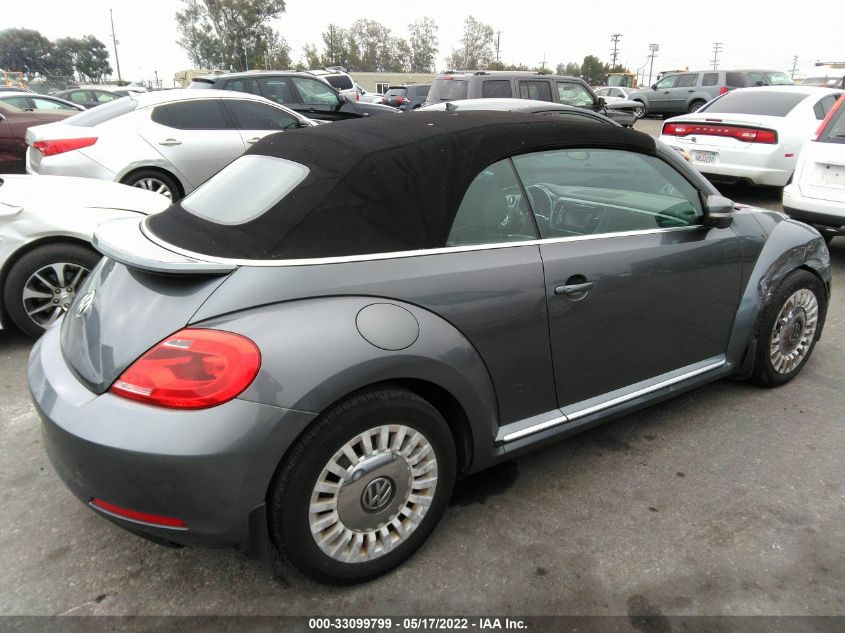 2014 VOLKSWAGEN BEETLE CONVERTIBLE 3VW5P7AT4EM807416