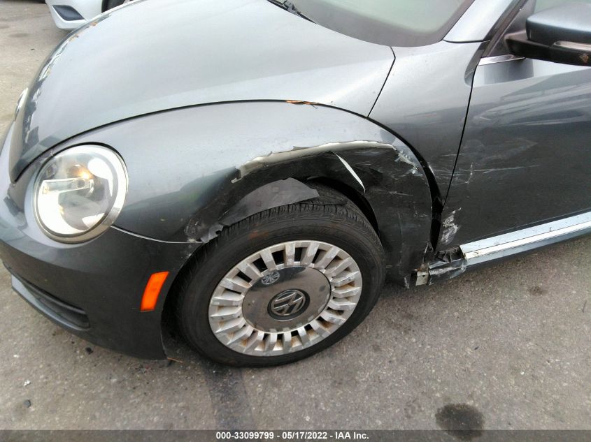 2014 VOLKSWAGEN BEETLE CONVERTIBLE 3VW5P7AT4EM807416