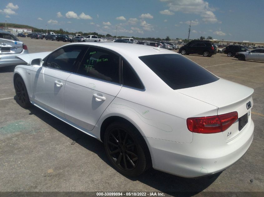 2016 AUDI A4 PREMIUM PLUS WAUFFAFL3GN012122