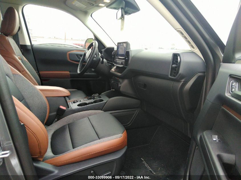 2022 FORD BRONCO SPORT OUTER BANKS 3FMCR9C68NRD05398