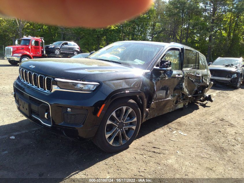 2022 JEEP GRAND CHEROKEE L OVERLAND 1C4RJKDG9N8520794