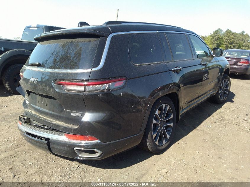 2022 JEEP GRAND CHEROKEE L OVERLAND 1C4RJKDG9N8520794