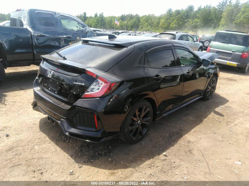 2017 HONDA CIVIC HATCHBACK SPORT SHHFK7H45HU414732