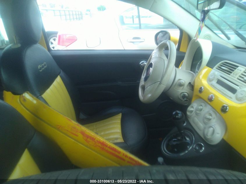 2015 FIAT 500C POP 3C3CFFDR4FT550633