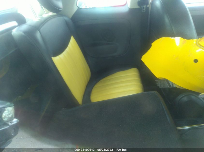 2015 FIAT 500C POP 3C3CFFDR4FT550633