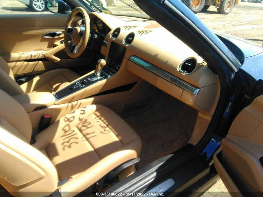 2017 PORSCHE 718 BOXSTER WP0CA2A86HS221340