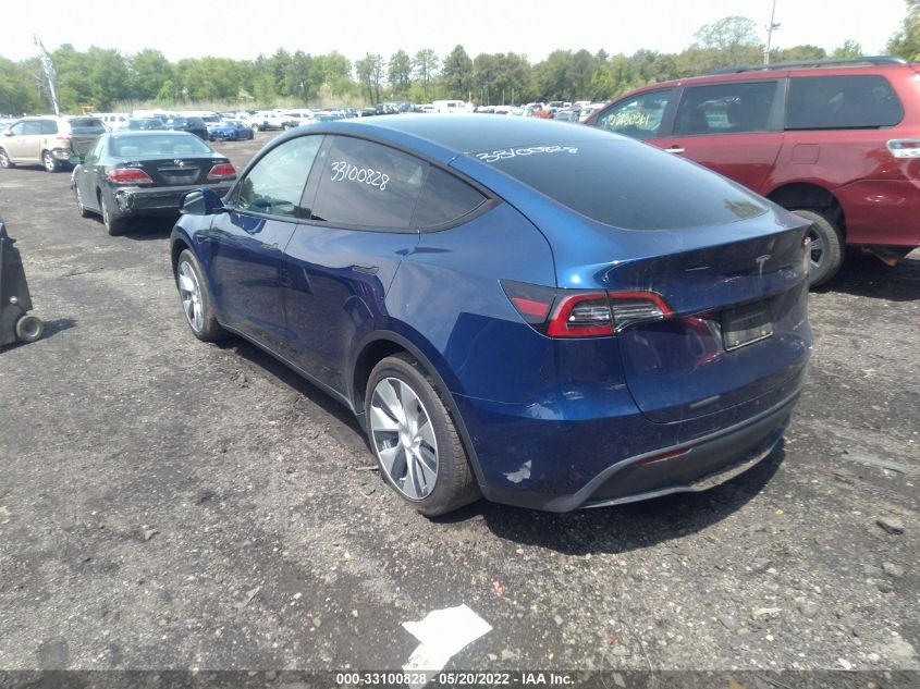 2021 TESLA MODEL Y LONG RANGE 5YJYGDEE1MF204923
