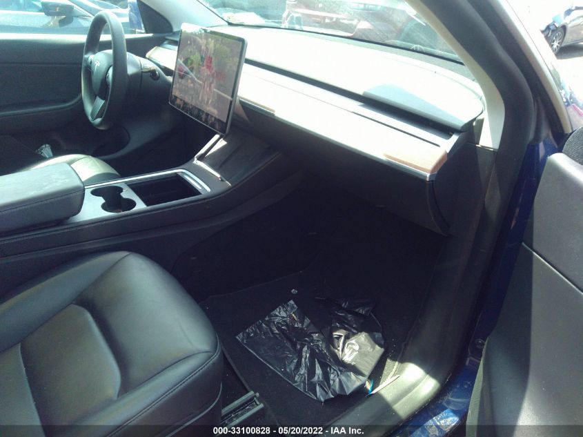2021 TESLA MODEL Y LONG RANGE 5YJYGDEE1MF204923