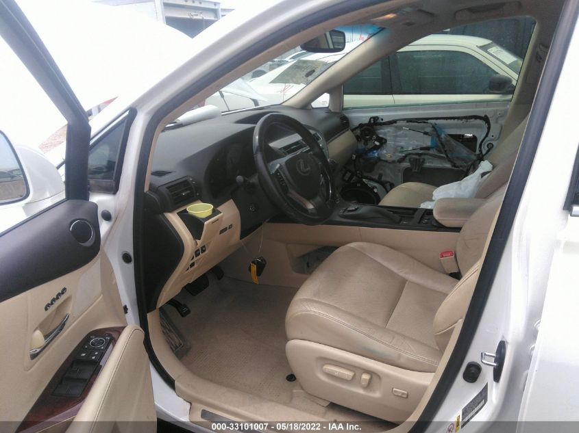 2013 LEXUS RX 350 2T2ZK1BA6DC090744