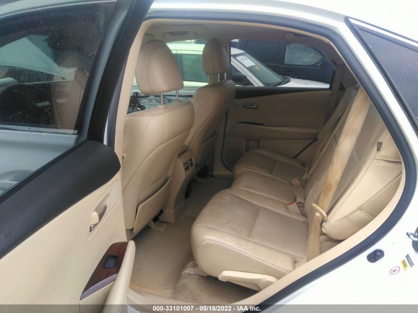 2013 LEXUS RX 350 2T2ZK1BA6DC090744