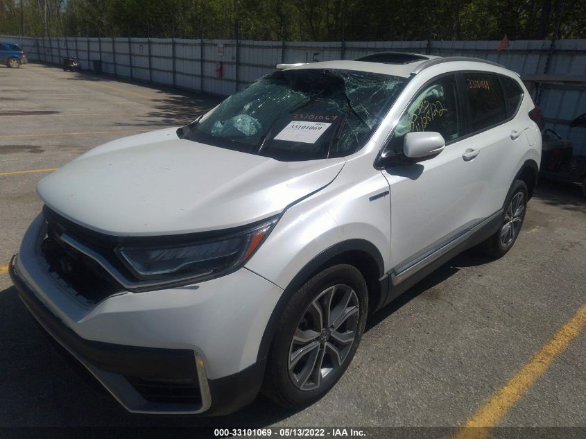 2020 HONDA CR-V HYBRID TOURING 7FART6H97LE020003