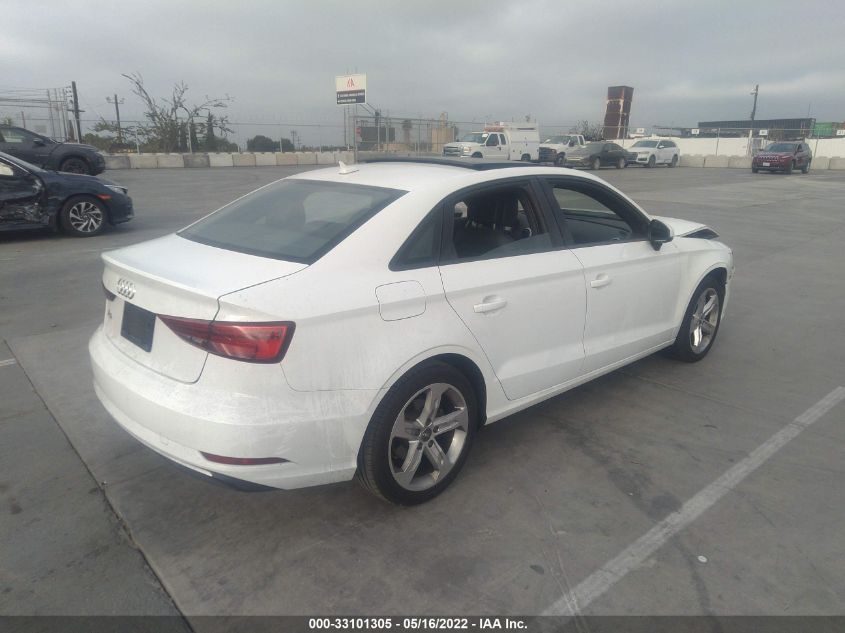 2017 AUDI A3 SEDAN PREMIUM WAUAUGFF2H1029015