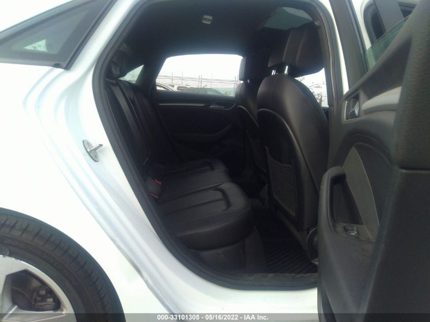 2017 AUDI A3 SEDAN PREMIUM WAUAUGFF2H1029015