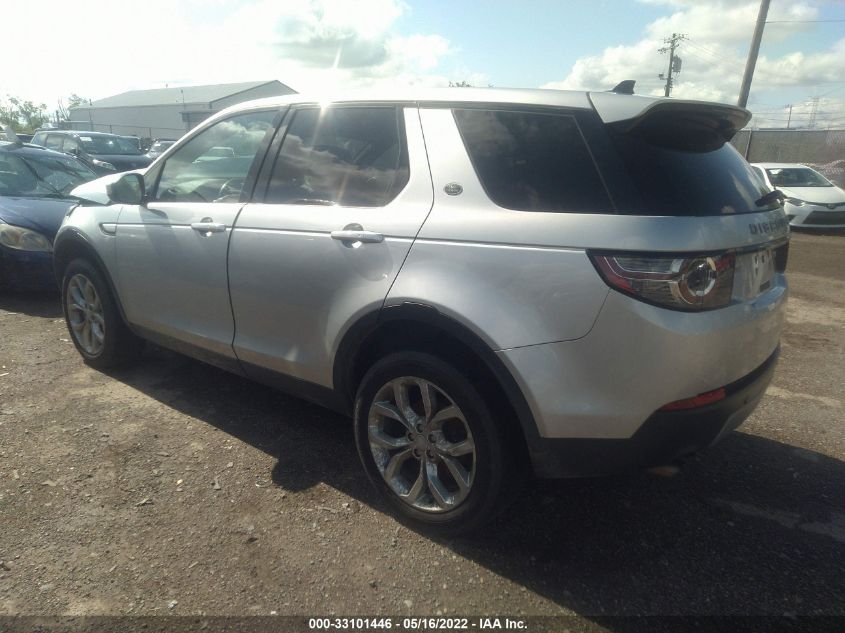 2016 LAND ROVER DISCOVERY SPORT HSE SALCR2BG8GH576948