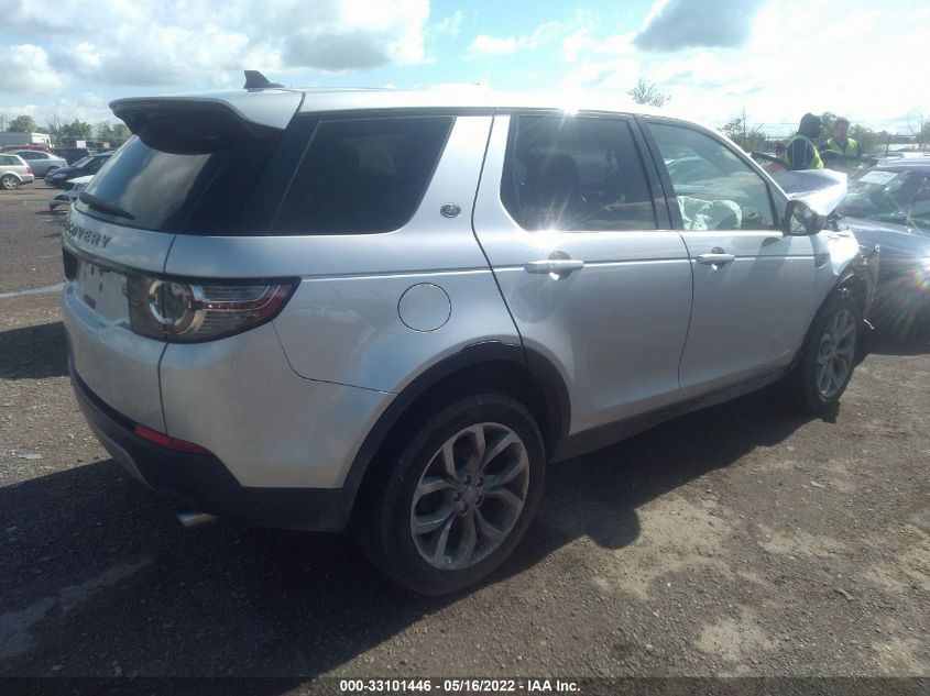 2016 LAND ROVER DISCOVERY SPORT HSE SALCR2BG8GH576948