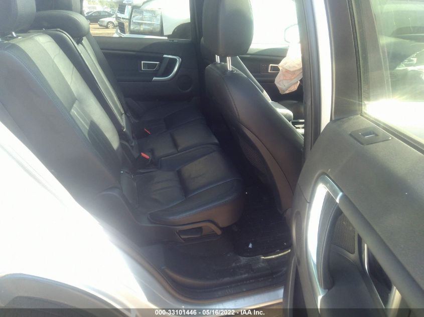 2016 LAND ROVER DISCOVERY SPORT HSE SALCR2BG8GH576948