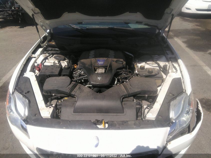 2014 MASERATI QUATTROPORTE S Q4 ZAM56RRA8E1110215