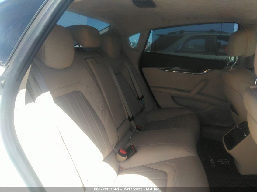 2014 MASERATI QUATTROPORTE S Q4 ZAM56RRA8E1110215