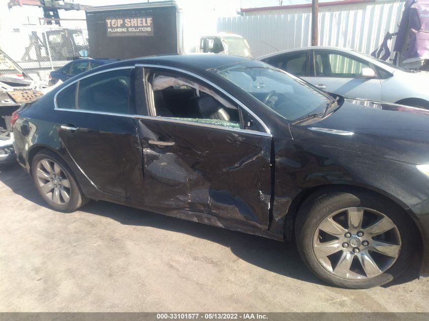 2013 BUICK REGAL TURBO PREMIUM 1 2G4GS5EV5D9215701