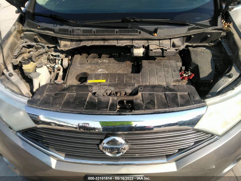 2013 NISSAN QUEST SV JN8AE2KP8D9068533