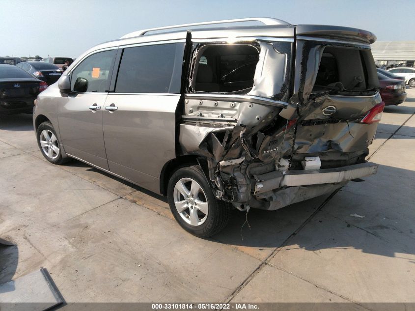 2013 NISSAN QUEST SV JN8AE2KP8D9068533