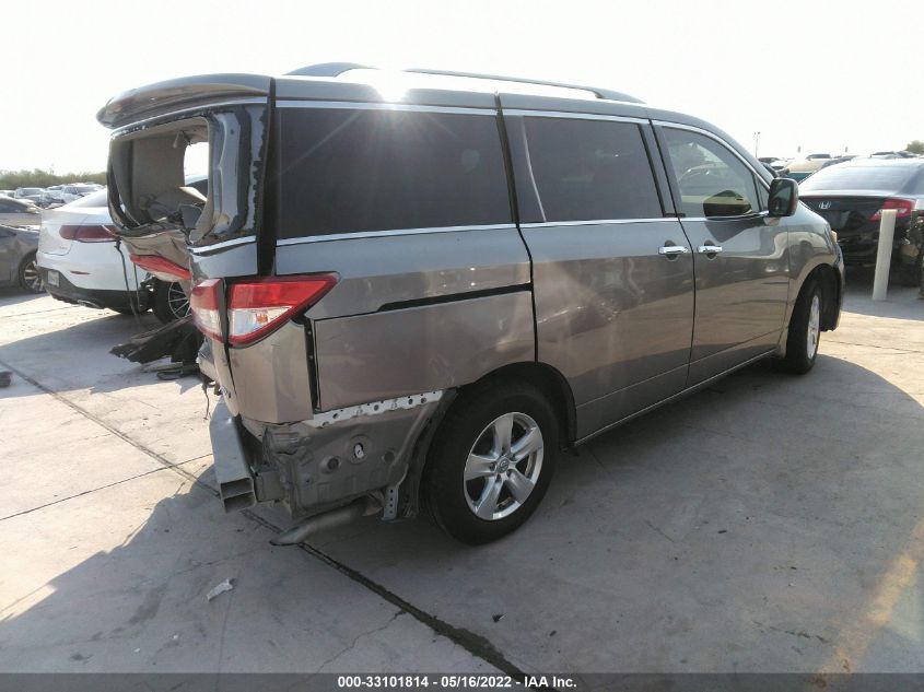 2013 NISSAN QUEST SV JN8AE2KP8D9068533