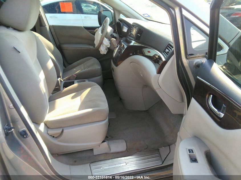 2013 NISSAN QUEST SV JN8AE2KP8D9068533