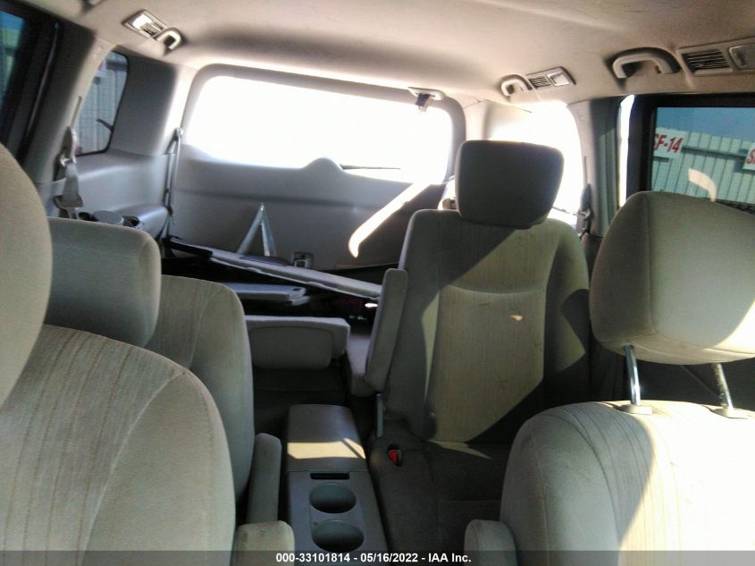 2013 NISSAN QUEST SV JN8AE2KP8D9068533
