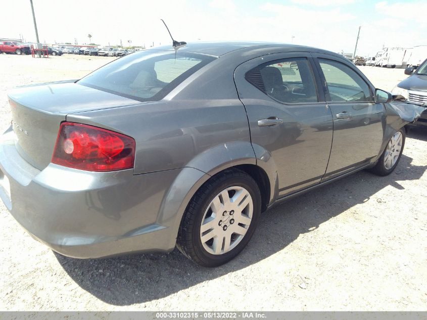 2013 DODGE AVENGER SE 1C3CDZAB3DN576183