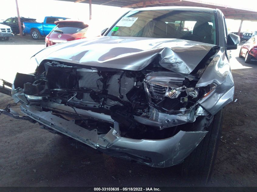 2022 TOYOTA TACOMA 2WD SR/SR5 3TYAX5GNXNT048466