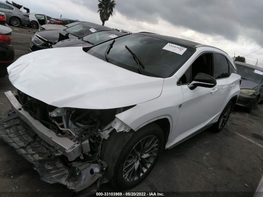 2019 LEXUS RX RX 450H 2T2BGMCA9KC035124