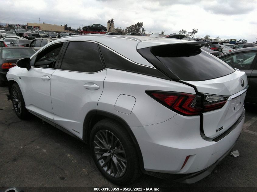 2019 LEXUS RX RX 450H 2T2BGMCA9KC035124