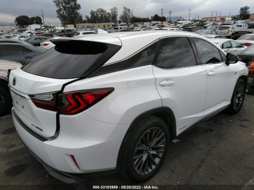2019 LEXUS RX RX 450H 2T2BGMCA9KC035124