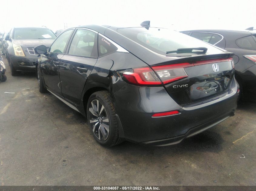 2022 HONDA CIVIC HATCHBACK EX-L 19XFL1H75NE002396