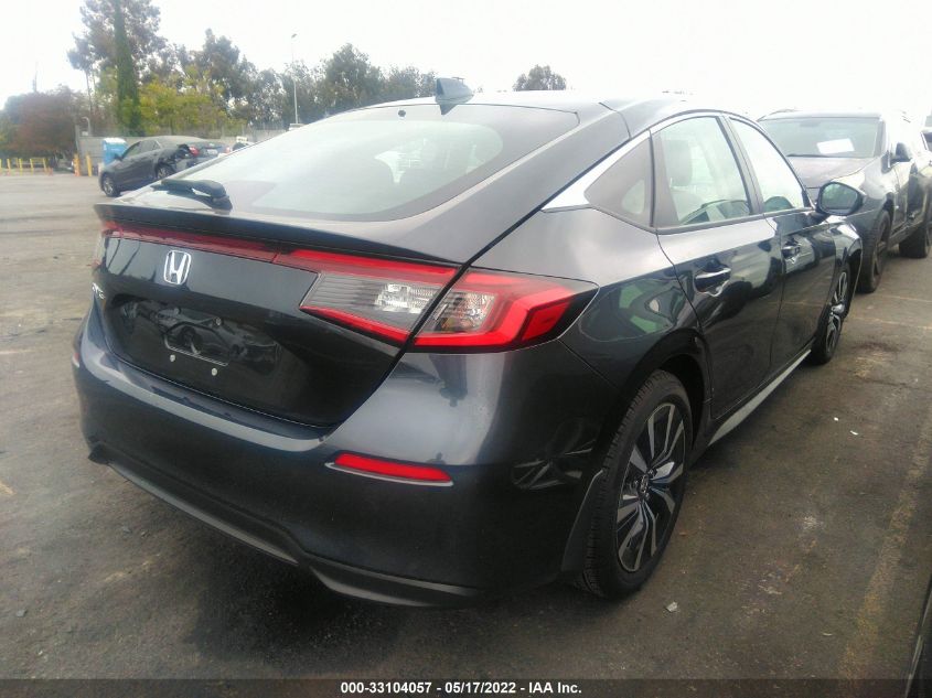 2022 HONDA CIVIC HATCHBACK EX-L 19XFL1H75NE002396