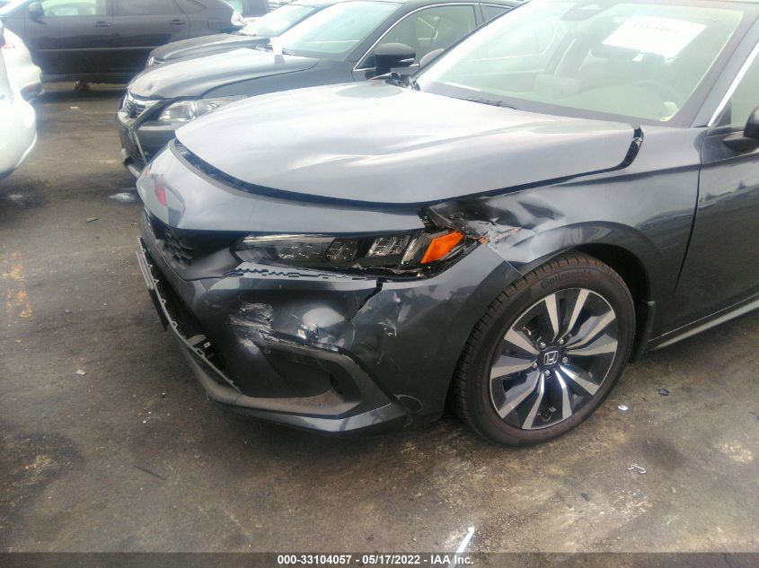 2022 HONDA CIVIC HATCHBACK EX-L 19XFL1H75NE002396