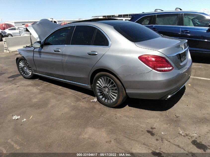 2015 MERCEDES-BENZ C-CLASS C 300 55SWF4JBXFU075958