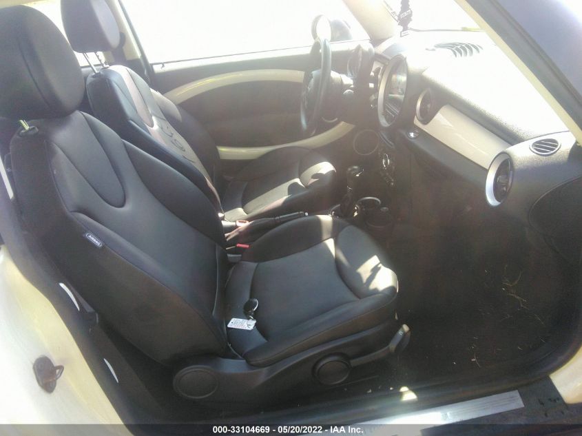 2013 MINI COOPER HARDTOP WMWSU3C58DT684092