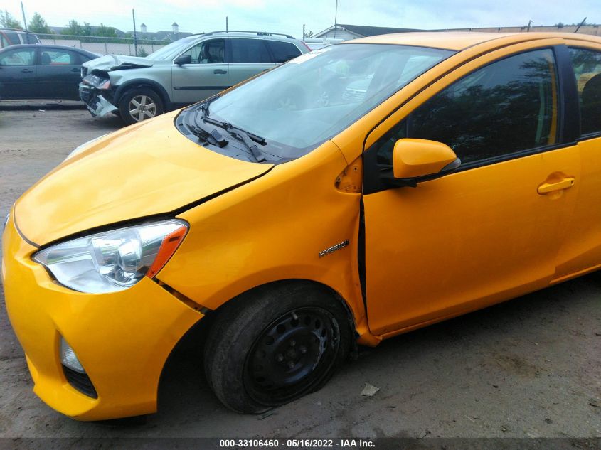 2014 TOYOTA PRIUS C ONE/THREE/TWO/FOUR JTDKDTB34E1085190
