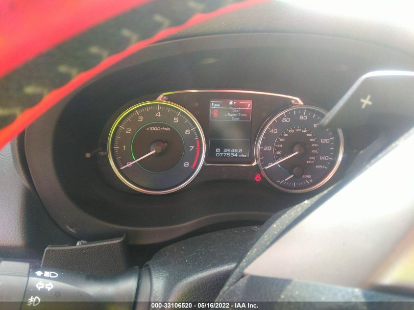 2015 SUBARU XV CROSSTREK LIMITED JF2GPAMC7FH265398